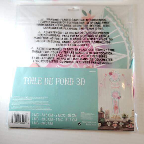 Boho Party Decorations Set Backdrop Swirls Door Curtain Table Decor Birthday - Picture 13 of 16